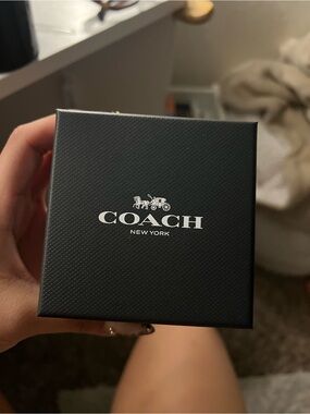 Coach rose gold women’s watch